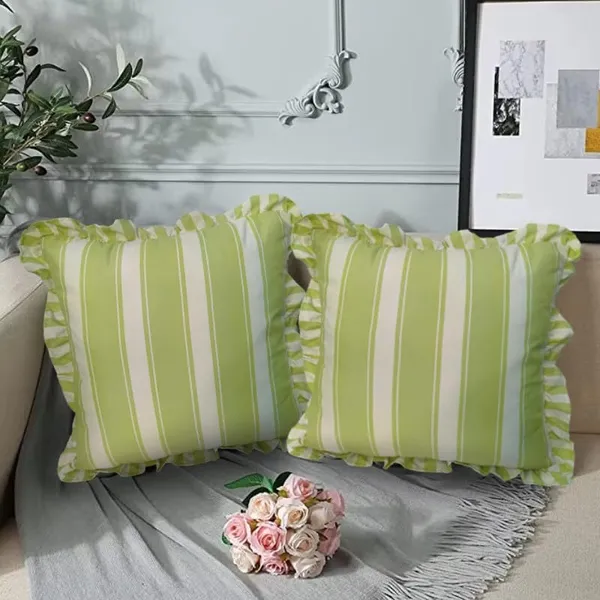 Green_Set_Of_2_Stripe_Pattern_Cushion_Cover_Premium_Soft_Microfiber_Decorative_Covers_|_For_Sofa,_Couch,_Pillow_Aesthetic_Festival_Cushions_|_16_X_16_Inch