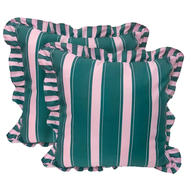 Teal_Set_Of_2_Stripe_Pattern_Cushion_Cover_Premium_Soft_Microfiber_Decorative_Covers_|_For_Sofa,_Couch,_Pillow_Aesthetic_Multicolor_Festival_Cushions_|_16_X_16_Inch