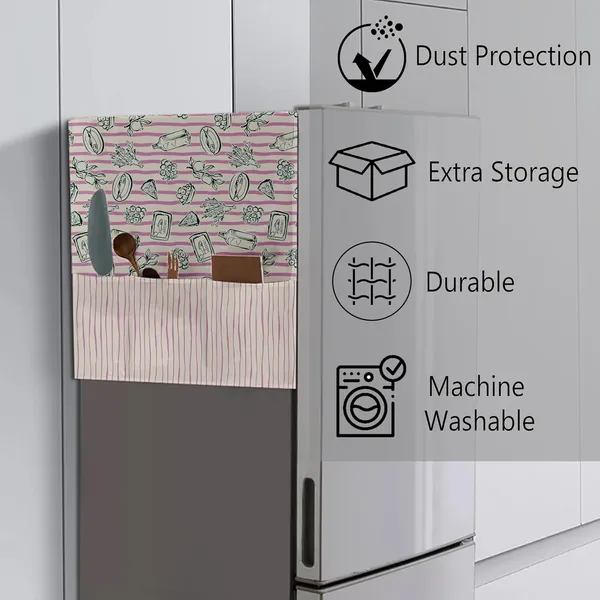 Pink_Digital_Printed_Fridge_Cover_Nonwoven_Backing_Highend_Ink_Technology_Food_Colour_Size_46_X_22_Inch