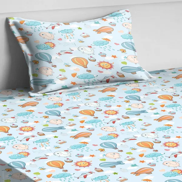 Blue_Kids_Bedsheet_With_1_Pillow_Cover_For_Single_Bed_Cute_And_Fun_Print_Sheets_For_Boys_And_Girls,_Ideal_For_Children?_Room,_Perfect_For_Kids_Room_Size_5'_X_7.5_(Parachute)