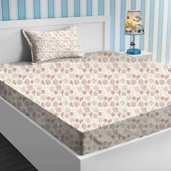 Cream_Kids_Bedsheet_With_1_Pillow_Cover_For_Single_Bed_Cute_And_Fun_Print_Sheets_For_Boys_And_Girls,_Ideal_For_Children?_Room,_Perfect_For_Kids_Room_Size_5'_X_7.5_(Sea_Shell)