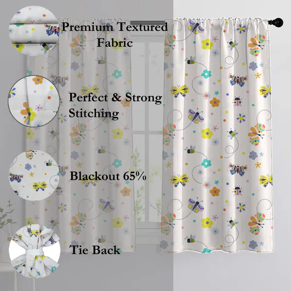 White_Kids_Room_Curtain_With_Tieback_Kid_Curtains_Printed_For_Boys_And_Girls_Room,_Bedroom_Decor,_Window_Drapes_With_Rod_Pocket_Cute_Designs_For_Baby_Room_|_Set_Of_2
