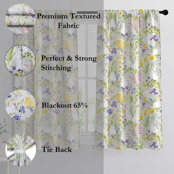 Multicolor_Kids_Room_Curtain_With_Tieback_Kid_Curtains_Printed_For_Boys_And_Girls_Room,_Bedroom_Decor,_Window_Drapes_With_Rod_Pocket_Cute_Designs_For_Baby_Room_|_Set_Of_2_(5_Ft,_Floral)