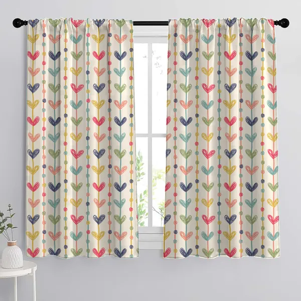 Cream_Kids_Room_Curtain_With_Tieback_Kid_Curtains_Printed_For_Boys_And_Girls_Room,_Bedroom_Decor,_Window_Drapes_With_Rod_Pocket_Cute_Designs_For_Baby_Room_|_Set_Of_2_(5_Ft,_Heart)