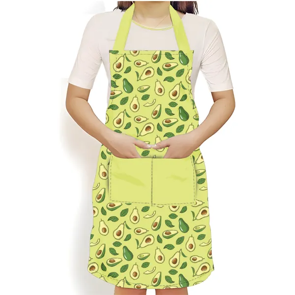 Multicolor_Polyester_Kitchen_Apron_With_Center_Pocket_|_Essential_Kitchen_Accessories_For_Women_And_Men