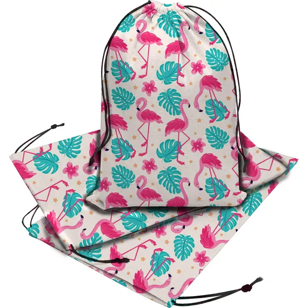 Light_Pink_Flamingo_Digital_Print_Dust_Bag_,_Re-Usable_,Stylish_And_Spacious_Pack_Of_6_Pcs