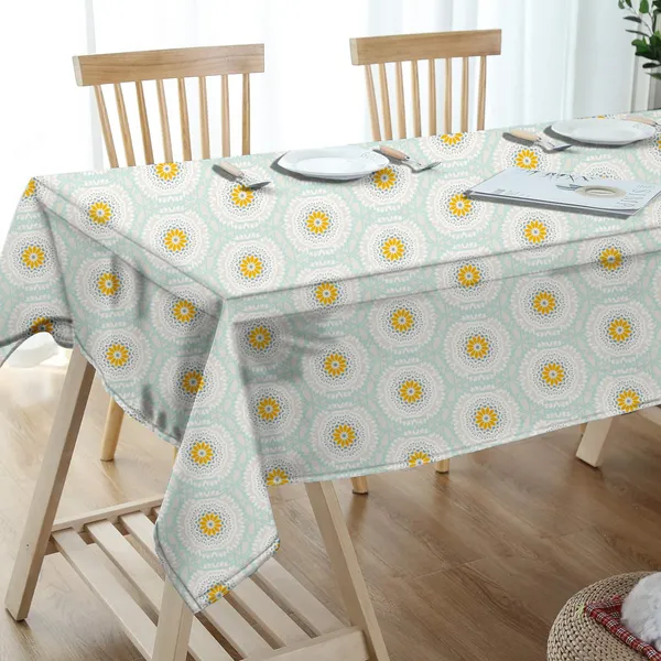 Grey_Dining_Rectangular_Table_Cover_And_4_Seater_And_6_Seater_Center_Table_Cloth