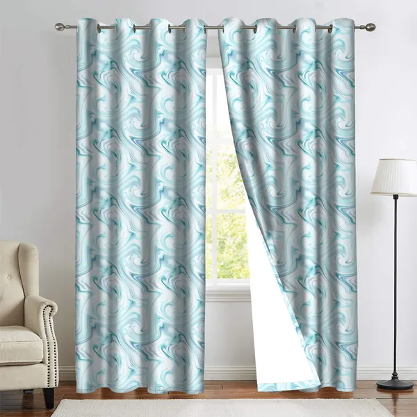 Sea_Blue_Marble_Print_Window_And_Door_Curtains_With_Tieback_And_Eyelets_For_Living_Room_And_Bedroom_Elegant_Door_And_Window_Curtain_Parda_For_Home_Decor_Set_Of_2