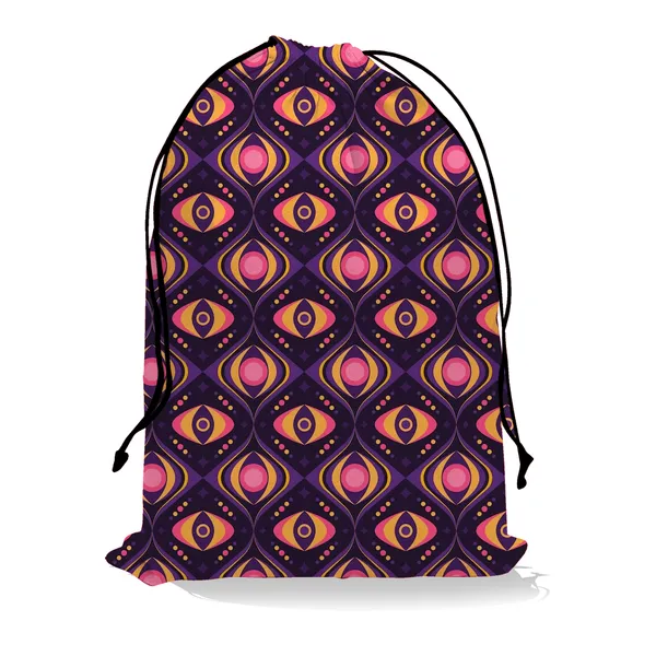 Purple_And_Pink_Retro_Digital_Print_Dust_Bag_,_Re-Usable_,Stylish_And_Spacious_Pack_Of_6_Pcs