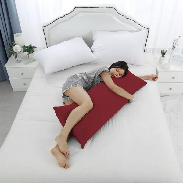 Maroon_Soft_Velvet_Hug_Pillow_For_Sleeping_18_X_54_Inches,_Full_Body_Pillow,_Long_Pillow_For_Bed,_Pregnancy_Pillow_Cover_For_Sleeping,_Large