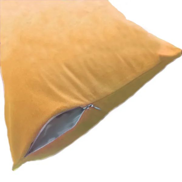 Orange_Soft_Velvet_Hug_Pillow_For_Sleeping_18_X_54_Inches,_Full_Body_Pillow,_Long_Pillow_For_Bed,_Pregnancy_Pillow_Cover_For_Sleeping,_Large_,Ochre