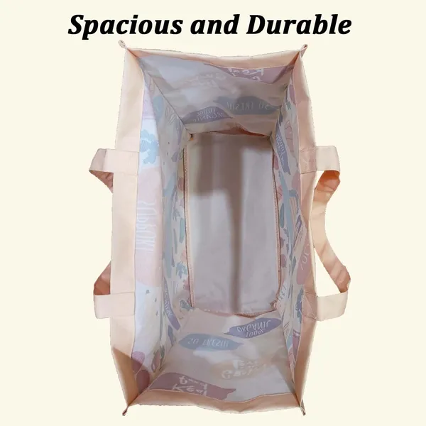 Cream_Cream_Shopping_Bag_For_Grocery_Tote_Bag_For_Woman_For_Vegetable,_Shopping_And_Travel_Reusable_And_Water_Repellent_Grocery_Bags