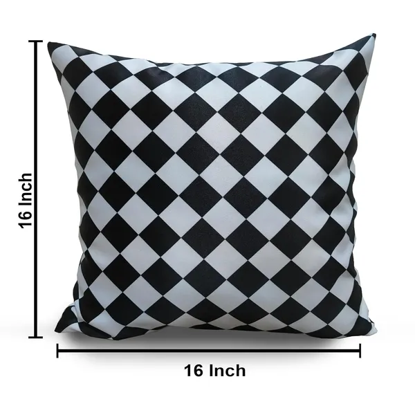 Black_And_White_Set_Of_5_Decorative_Cushion_Cover_Decorative_Square_Covers_|_For_Sofa_Couch_Pillow_And_Living_Room_Ethnic_Soft_And_Durable_|_For_Home_Festival_And_Bedroom_Decor_|_16_X_16_Inch