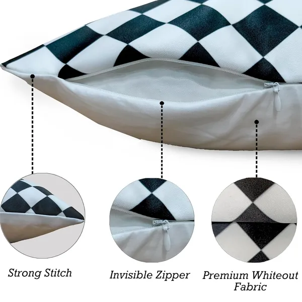 Black_And_White_Set_Of_5_Decorative_Cushion_Cover_Decorative_Square_Covers_|_For_Sofa_Couch_Pillow_And_Living_Room_Ethnic_Soft_And_Durable_|_For_Home_Festival_And_Bedroom_Decor_|_16_X_16_Inch