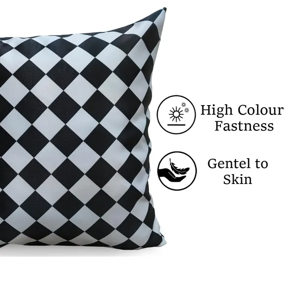Black_And_White_Set_Of_5_Decorative_Cushion_Cover_Decorative_Square_Covers_|_For_Sofa_Couch_Pillow_And_Living_Room_Ethnic_Soft_And_Durable_|_For_Home_Festival_And_Bedroom_Decor_|_16_X_16_Inch