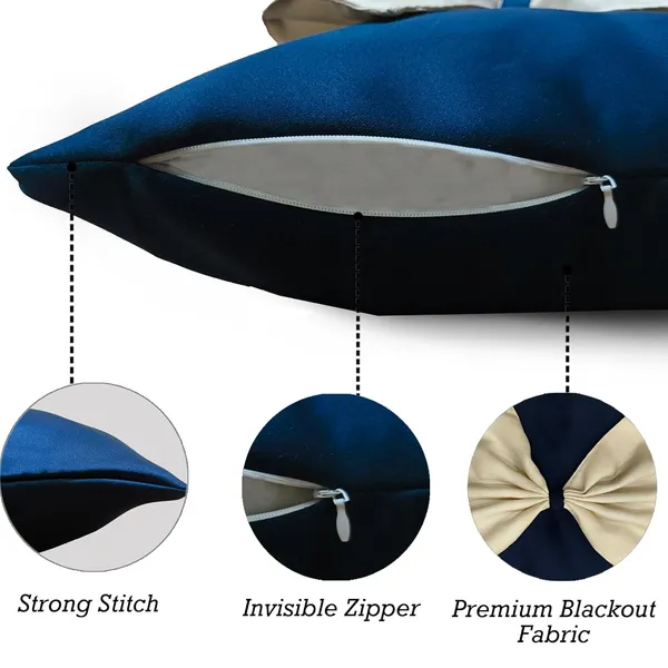 Dark_Blue_Set_Of_2_Decorative_Cushion_Cover_Square_Covers_|_For_Sofa_Couch_Pillow_And_Living_Room_Ethnic_Soft_And_Durable_|_For_Home_Festival_And_Bedroom_Decor_(Dark_Blue_Polka_Bow)_|_16_X_16_Inch