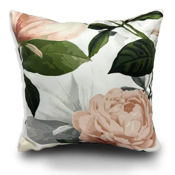 Peach_Set_Of_2_Floral_Print_Cushion_Cover_Soft_Decorative_Square_Cushion_Cover_|_For_Sofa,_Couch_And_Bed_Aesthetic_Ethnic_Multicolor_Embellished_Festival_Home_Decor_|_16_X_16_Inch
