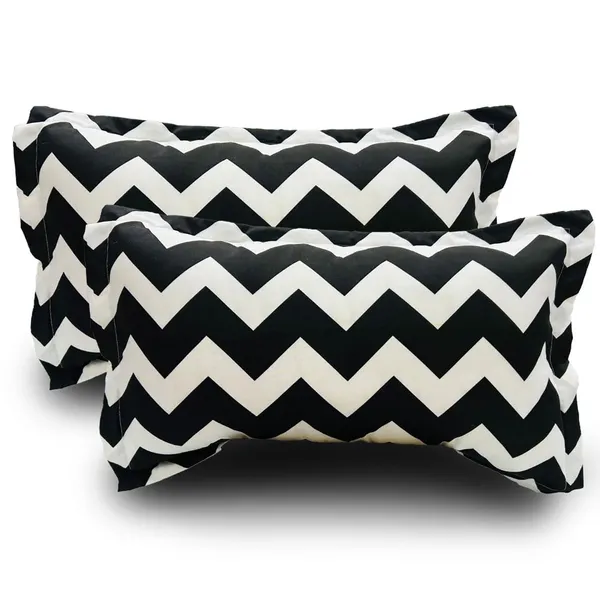 Black_And_White_Set_Of_2_Deck_Pillow_Cover_With_Envelop_Closure_Large_Rectangle_Cushion_Covers_16X27_Inches_Soft_Aesthetic_Decorative_Pillowcases_Extra_Fluffy,_Durable_And_Wrinkle_Proof_|_17_X_27_Inch
