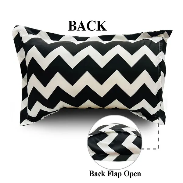 Black_And_White_Set_Of_2_Deck_Pillow_Cover_With_Envelop_Closure_Large_Rectangle_Cushion_Covers_16X27_Inches_Soft_Aesthetic_Decorative_Pillowcases_Extra_Fluffy,_Durable_And_Wrinkle_Proof_|_17_X_27_Inch