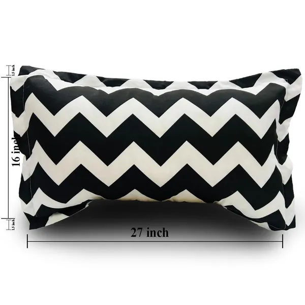 Black_And_White_Set_Of_2_Deck_Pillow_Cover_With_Envelop_Closure_Large_Rectangle_Cushion_Covers_16X27_Inches_Soft_Aesthetic_Decorative_Pillowcases_Extra_Fluffy,_Durable_And_Wrinkle_Proof_|_17_X_27_Inch