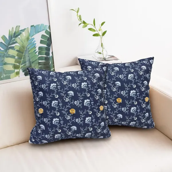 Dark_Blue_Set_Of_2_Decorative_Cushion_Cover_Square_Covers_|_For_Sofa_Couch_Pillow_And_Living_Room_Ethnic_Soft_And_Durable_|_For_Home_Festival_And_Bedroom_Decor_16_X_16_Inch