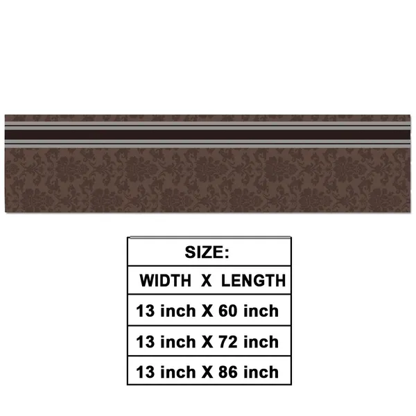 Damask_Brown_Dining_Table_Runner_Washable_Table_Runner_For_8_Seater_Traditional_And_Festive_Long_Dining_Table_Runner_Antiskid_Home_And_Kitchen_Center_Decor_13X86_Inch
