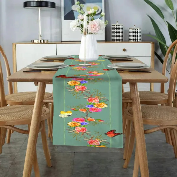 Floral_Green_Dining_Table_Runner_Washable_Table_Runner_For_6_Seater_Traditional_And_Festive_Long_Dining_Table_Runner_Antiskid_Home_And_Kitchen_Center_Decor_13X72_Inch
