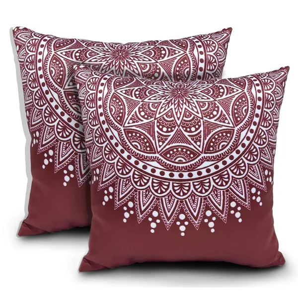 Maroon_Set_Of_2_Maroon_Mandala_Print_Cushion_Cover_Decorative_Square_Covers_|_For_Sofa_Couch_Pillow_And_Living_Room_Ethnic_Soft_And_Durable_|_For_Home_Festival_And_Bedroom_Decor_|