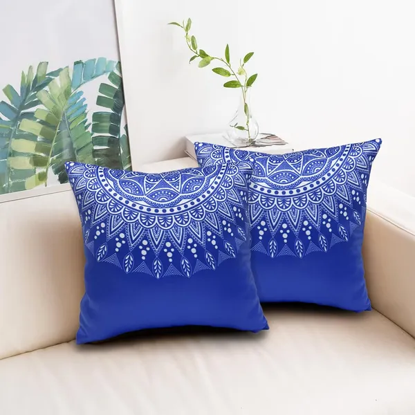 Blue_Set_Of_2_Blue_Mandala_Print_Cushion_Cover_Decorative_Square_Covers_|_For_Sofa_Couch_Pillow_And_Living_Room_Ethnic_Soft_And_Durable_|_For_Home_Festival_And_Bedroom_Decor_|