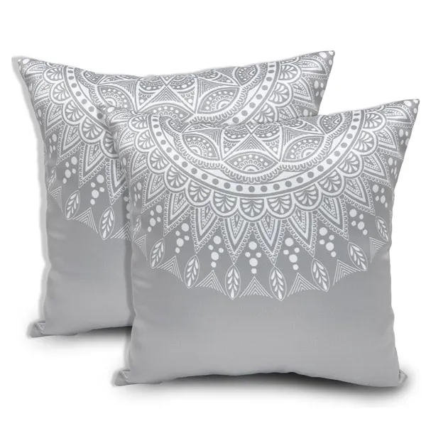 Grey_Set_Of_2_Mandala_Print_Cushion_Cover_Decorative_Square_Covers_|_For_Sofa_Couch_Pillow_And_Living_Room_Ethnic_Soft_And_Durable_|_For_Home_Festival_And_Bedroom_Decor_|