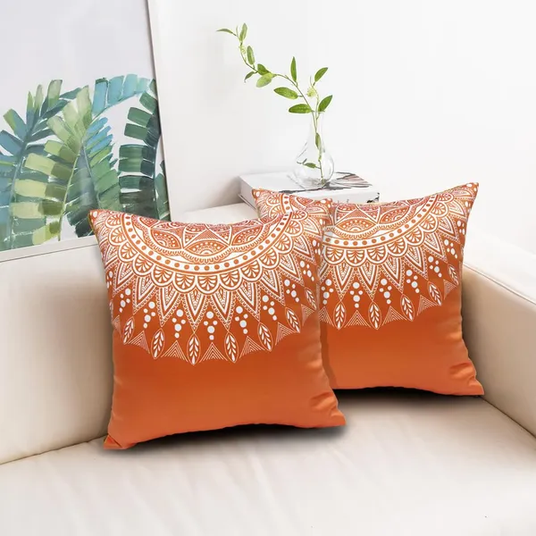 Orange_Set_Of_2_Mandala_Print_Cushion_Cover_Decorative_Square_Covers_|_For_Sofa_Couch_Pillow_And_Living_Room_Ethnic_Soft_And_Durable_|_For_Home_Festival_And_Bedroom_Decor_|