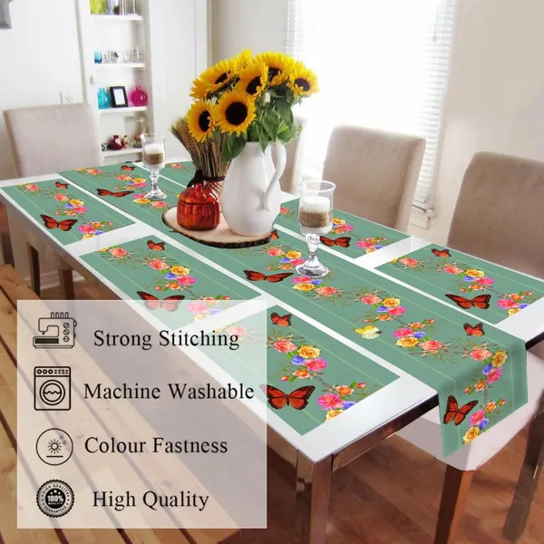 Floral_Green_Dining_Table_Mats_Set_Of_6_With_1_Runner_Washable_And_Elegant_Table_Mats_For_Dining_Table_Decorative_Centre_Runner_And_Mats_For_6_Seater_Home_And_Kitchen_Table_Decor_13X72_Inch