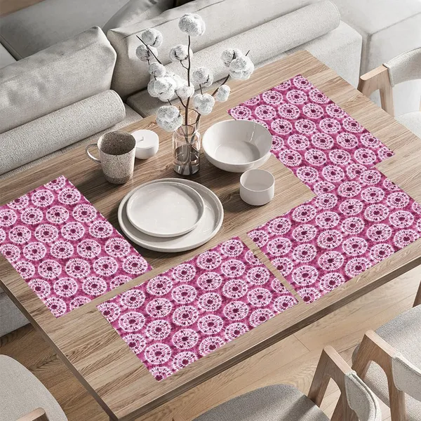 Pink_Set_Of_4_Dining_Table_Mats_Washable_Table_Mats_For_Dining_Table_Placemats_For_4_Seater_Dining_Table_Home_And_Kitchen_Table_Decor_|_13_X_18_Inch