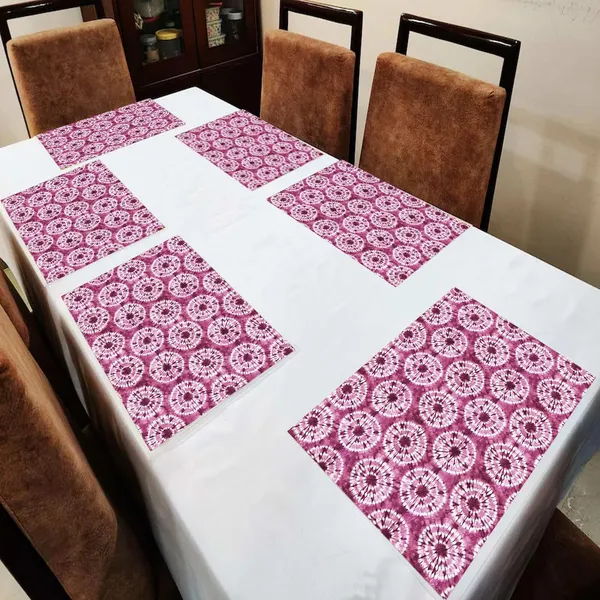 Pink_Dining_Table_Mats_Set_Of_6_Washable_Dining_Table_Mats_For_6_Seater_Placemats_Elegant_Dining_Mats_For_Home,_Kitchen_And_Coffee_Tables_13_X_18_Inch