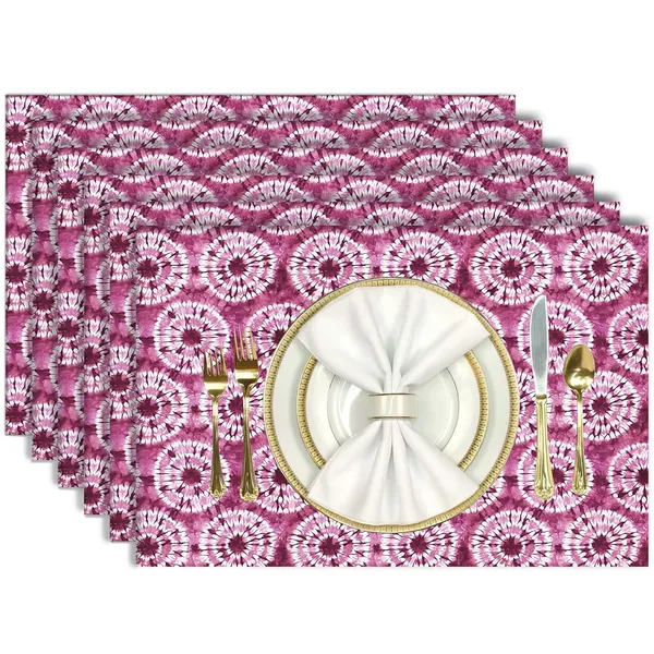 Pink_Dining_Table_Mats_Set_Of_6_Washable_Dining_Table_Mats_For_6_Seater_Placemats_Elegant_Dining_Mats_For_Home,_Kitchen_And_Coffee_Tables_13_X_18_Inch
