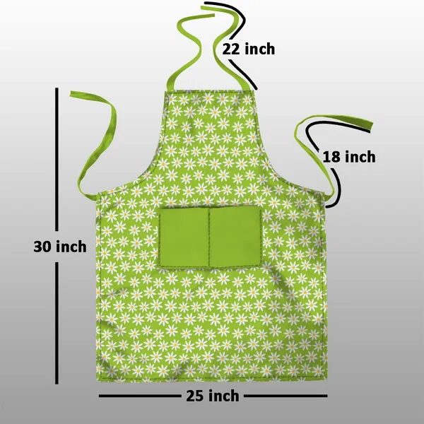 Green_Polyester_Kitchen_Apron_With_Center_Pocket_|_Essential_Kitchen_Accessories_For_Women_And_Men