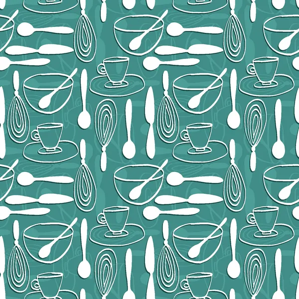 Green_Polyester_Kitchen_Apron_With_Center_Pocket_|_Essential_Kitchen_Accessories_For_Women_And_Men
