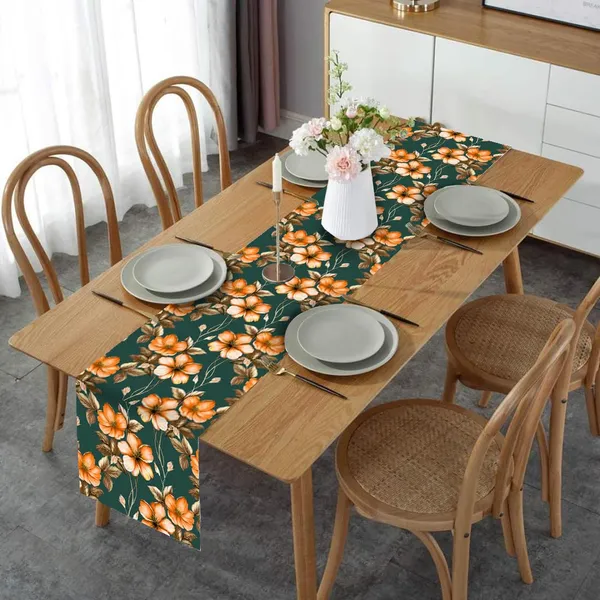 Green_Dining_Table_Runner_Washable_Table_Runner_For_4_Seater_Traditional_And_Festive_Long_Dining_Table_Runner_Antiskid_Home_And_Kitchen_Center_Decor