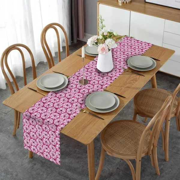 Pink_Dining_Table_Runner_Washable_Table_Runner_For_4_Seater_Traditional_And_Festive_Long_Dining_Table_Runner_Antiskid_Home_And_Kitchen_Center_Decor