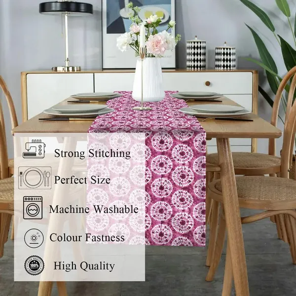 Pink_Dining_Table_Runner_Washable_Table_Runner_For_6_Seater_Traditional_And_Festive_Long_Dining_Table_Runner_Antiskid_Home_And_Kitchen_Center_Decor