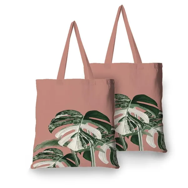 Pink_Tote_Bag_Large_Canvas_Reusable_Travel_Bags_Stylish_Cloth_Shoulder_Tote_For_Office_College_Gym_Shopping_Big_Size_Professional_Fabric_Totes_Set_Of_2