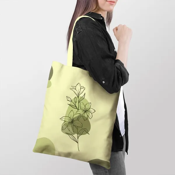 Green_Tote_Bag_Large_Canvas_Reusable_Travel_Bags_Stylish_Cloth_Shoulder_Tote_For_Office_College_Gym_Shopping_Big_Size_Professional_Fabric_Totes_Set_Of_2