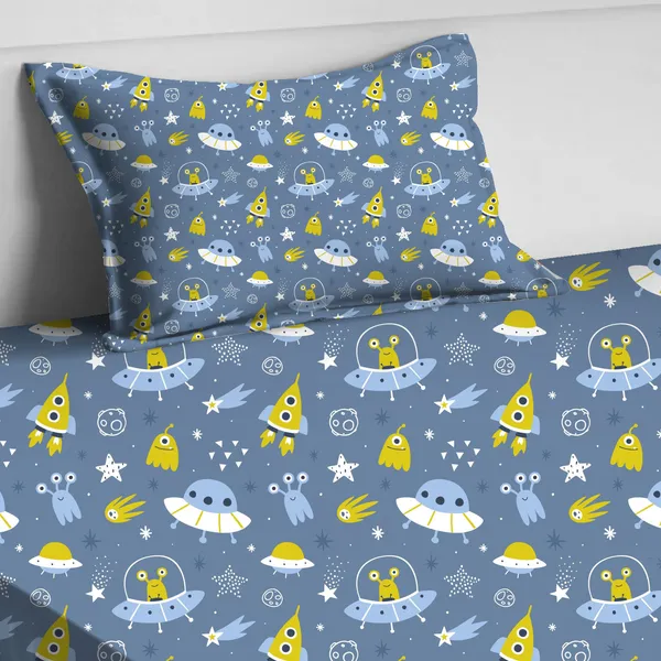 Grey_Kids_Bedsheet_With_1_Pillow_Cover_For_Single_Bed_Cute_And_Fun_Print_Sheets_For_Boys_And_Girls,_Ideal_For_Children?_Room,_Perfect_For_Kids_Room_Size_5'_X_7.5_(Spaceship)