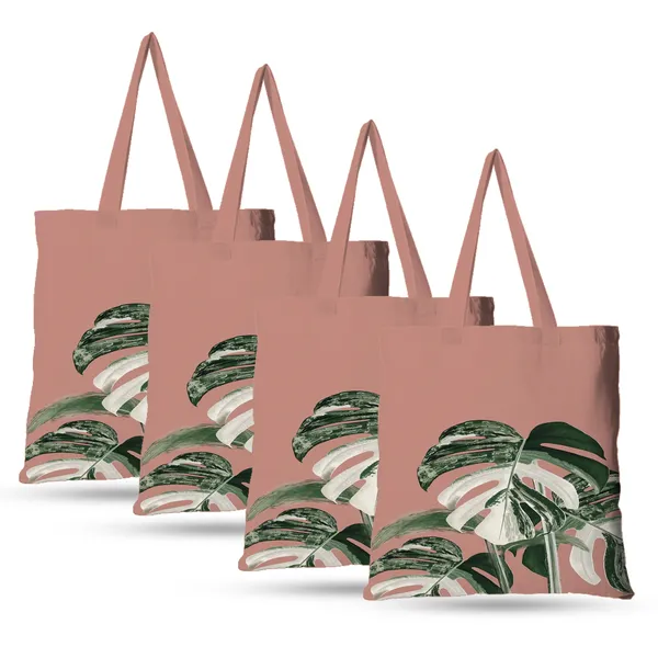 Pink_Tote_Bag_Large_Canvas_Reusable_Travel_Bags_Stylish_Cloth_Shoulder_Tote_For_Office_College_Gym_Shopping_Big_Size_Professional_Fabric_Totes_Set_Of_4