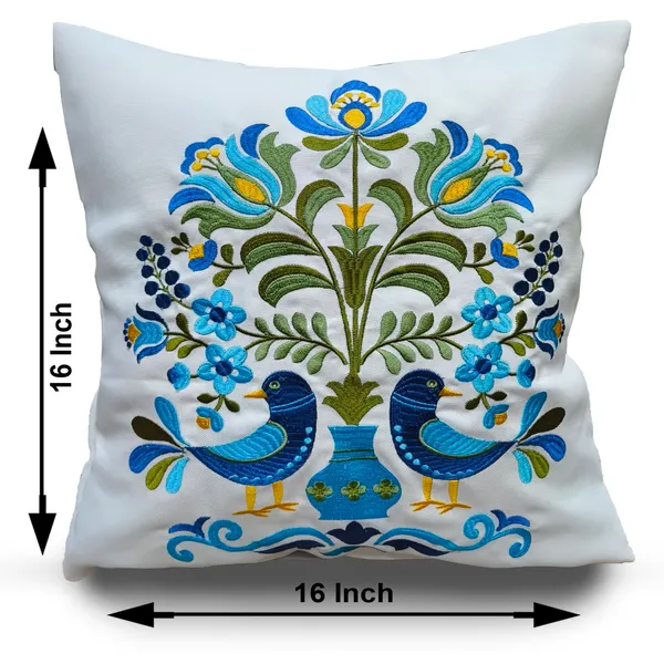 Blue_Set_Of_2_Blue_Embroidery_Cushion_Cover_Decorative_Sofa_Cushion_Covers_Soft_Festive_Square_Covers_Multicolor_Ethnic_Embellished_Aesthetic_Cover_|_For_Home_|_16_X_16_Inch