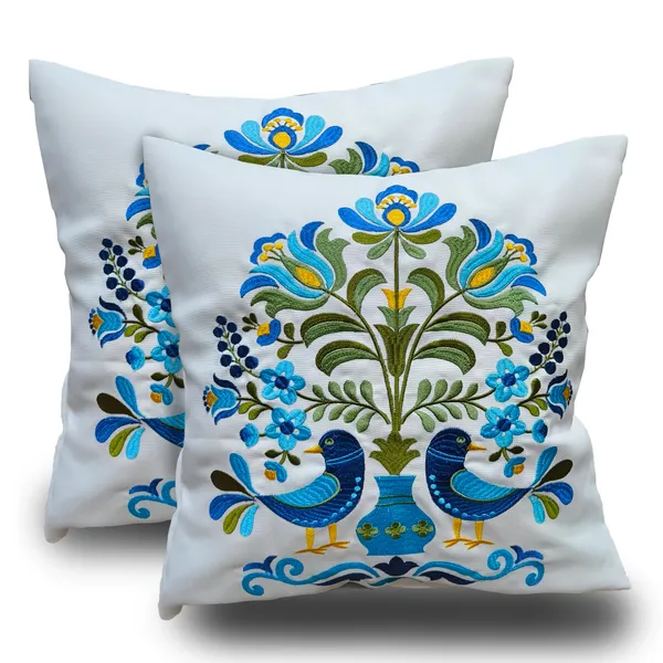 Blue_Set_Of_2_Blue_Embroidery_Cushion_Cover_Decorative_Sofa_Cushion_Covers_Soft_Festive_Square_Covers_Multicolor_Ethnic_Embellished_Aesthetic_Cover_|_For_Home_|_16_X_16_Inch