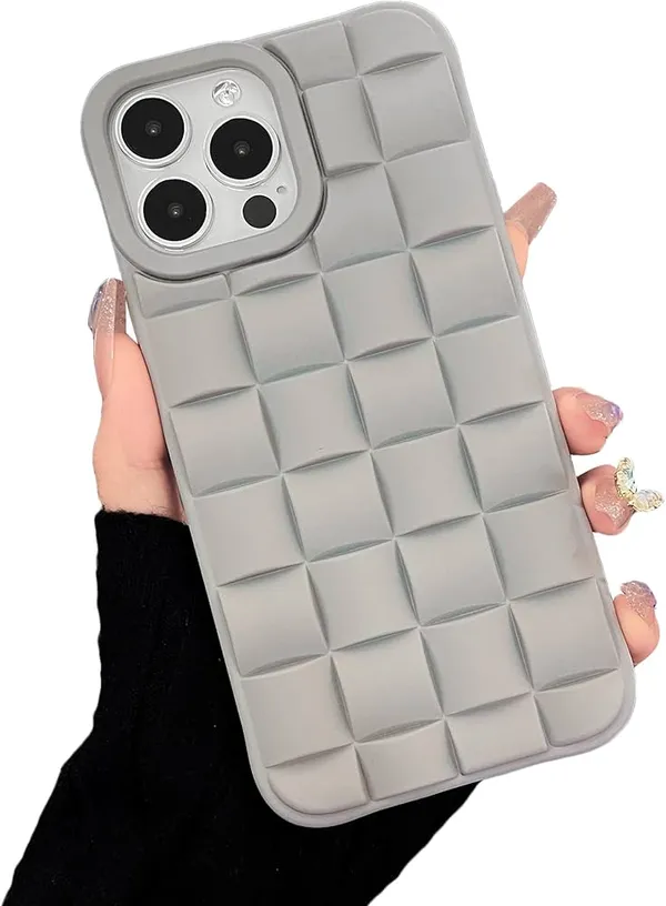 Grey_Silicone_Anti_Shock_Puffer_iPhone_(12-15)_Cover_|_Ideal_For_iPhone_(12-15)_12_to_15_All_Variants
