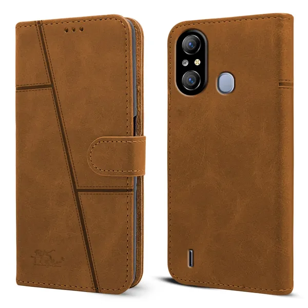 Brown_Xiaomi_Redmi_High-Grade_Liquid_Silicone_Premium_Flip_Cover