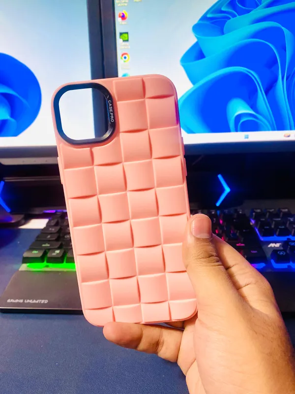 Pink_Silicone_Anti_Shock_Puffer_iPhone_(12-15)_Case_|_Ideal_For_iPhone_(12-15)_12_to_15_All_Variants