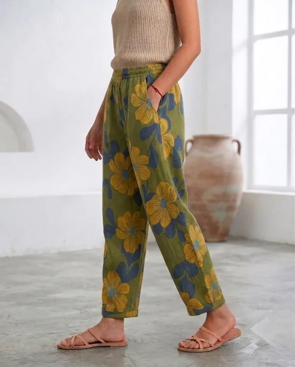Blooming_Olive_Pants